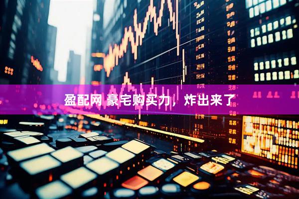 盈配网 豪宅购买力，炸出来了