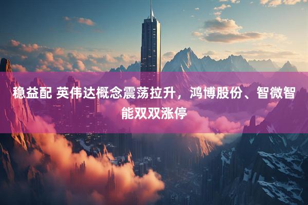稳益配 英伟达概念震荡拉升，鸿博股份、智微智能双双涨停