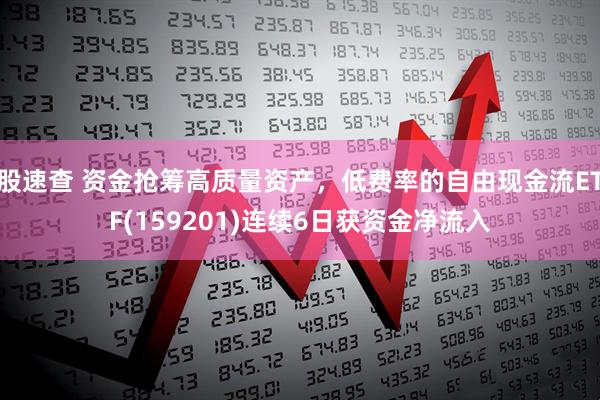 股速查 资金抢筹高质量资产，低费率的自由现金流ETF(159201)连续6日获资金净流入
