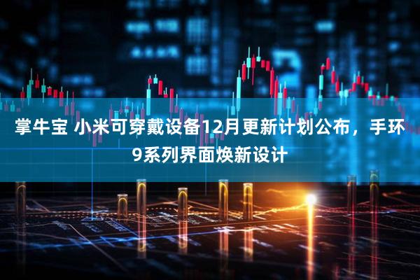 掌牛宝 小米可穿戴设备12月更新计划公布，手环9系列界面焕新设计