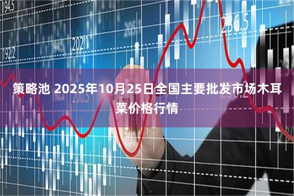 策略池 2025年10月25日全国主要批发市场木耳菜价格行情